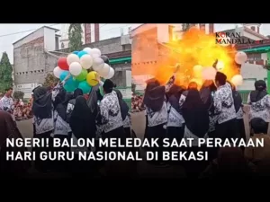 Video Balon Meledak