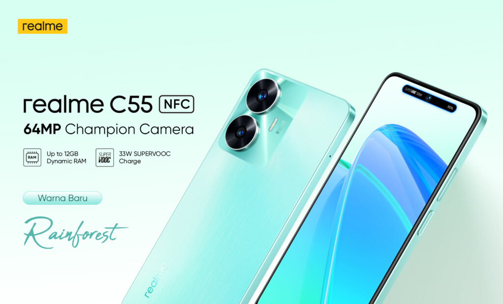 Saingan iPhone 14 Pro Max, ini Spesifikasi Realme NFC C55 dengan Harga Cuma Rp2 Jutaan Saja Miliki Fitur Mini Capsule Seperti Flagship