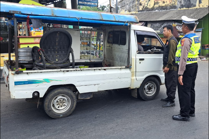 Ratusan Kendaraan R 2 dan R 4 Terjaring Operasi Tilang Manual