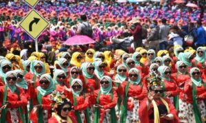 Semarak Peresmian Menara Kujang Sapasang di Jatigede, Ada Tari Umbul, Doel Sumbang dan Sule