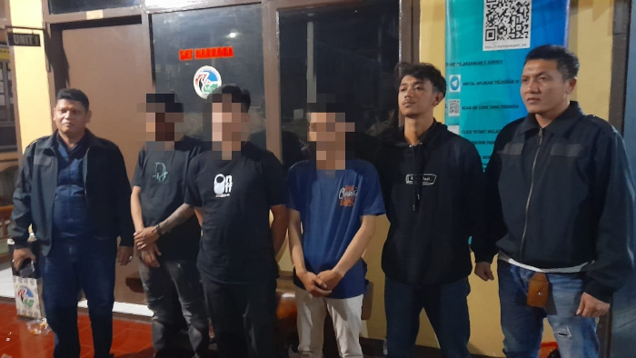 Tiga Pelaku pengedar Sekaligus Pemakai Narkoba Diciduk Polisi di Tarogong Kidul, Garut