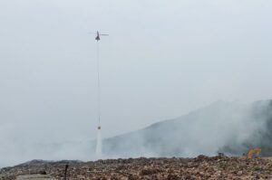 Atasi Kebakaran TPA Sarimukti Bandung, Rekayasa Cuaca Akan Dilakukan