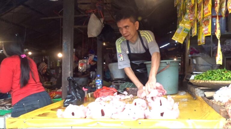 Pascalebaran Idulfitri Harga Daging Ayam di Pasar Sederhana Bandung Masih Tinggi