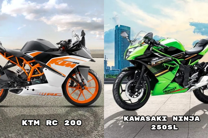 Ini Perbandingan Kredit Motor Kawasaki Ninja 250SL dan KTM RC 200, Lebih Murah Yang Mana?