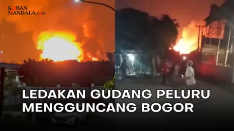 Video Ledakan Gudang Amunisi Bogor