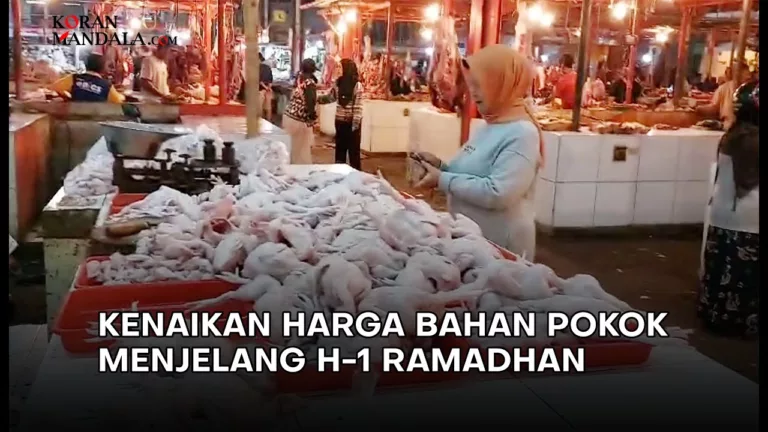 Kenaikan harga Bahan Pokok