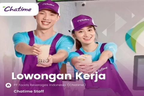 Ayo Daftar! Chatime Buka Loker Lulusan SMA dan SMK Sebagai Staff di Jabodetabek