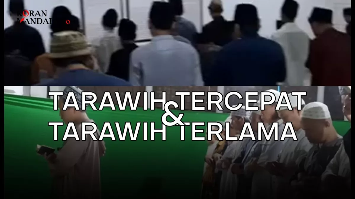 Taraweh Tercepat dan Taraweh Terlama