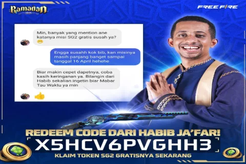 Masih Hangat! 7 Kode Redeem FF Terbaru 25 Maret 2024, Dapatkan Token SG2 Gratis