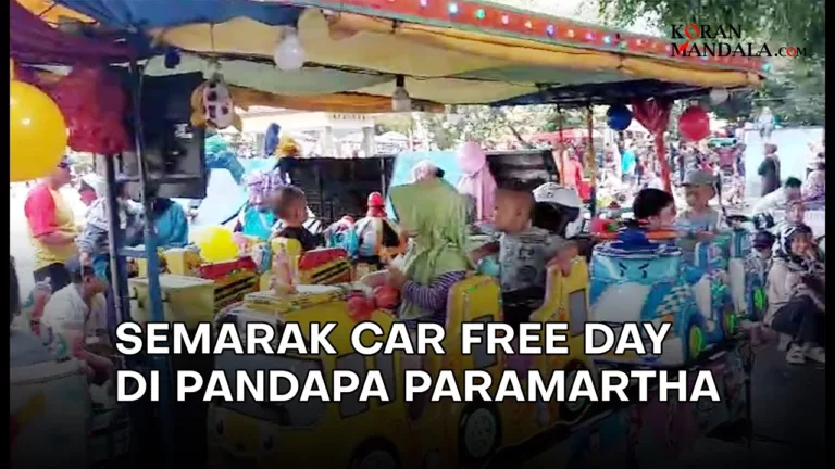 Car Free Day di Pandapa Paramartha di komplek Stadion Mashud Wisnusaputra