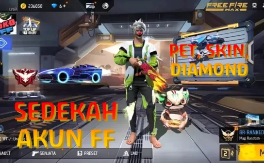 20 Akun FF Sultan Gratis Terbaru 26 Mei 2024 Skin, Bundle Ekslusif dan Senjata Premium Free Fire