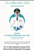 Korpri Kuningan Turut Belasungkawa atas wafatnya H Acep Purnama