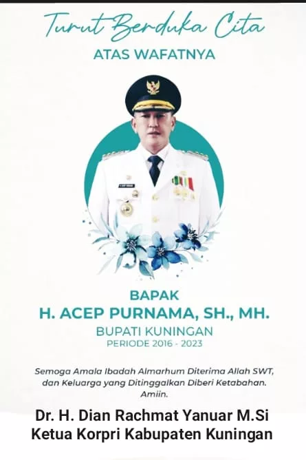 Korpri Kuningan Turut Belasungkawa atas wafatnya H Acep Purnama