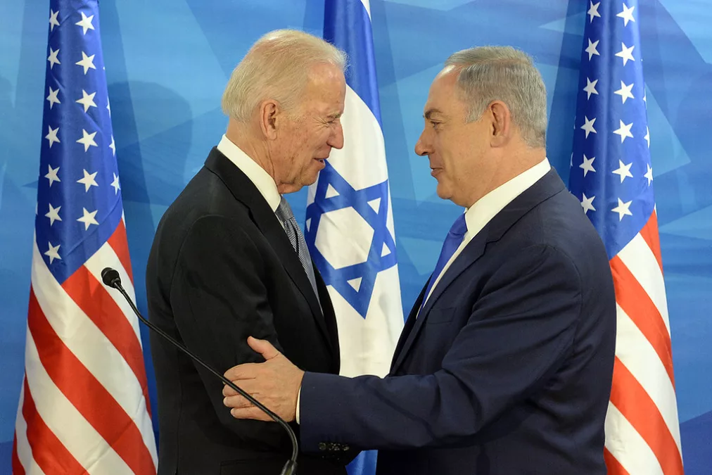 Benjamin Netanyahu dan Joe Biden