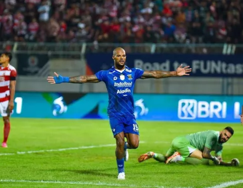 Pemain Persib Bandung David da Silva