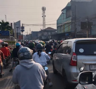 Ilistrasi Bandung Macet