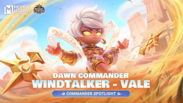 Langsung OP di Early Game! inilah 3 Skill Commander Vale di Magic Chess Mobile Legends, Berikut Penjelasannya