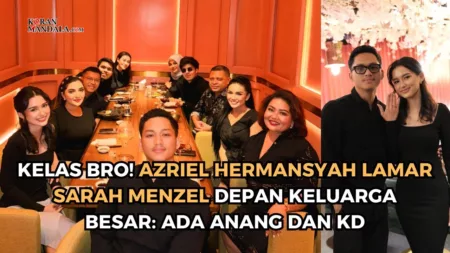 Reaksi Selebritis Setelah Azriel Hermansyah Lamar Sarah Menzel