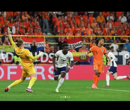 Hasil Pertandingan Euro 2024, Inggris kalahkan Belanda 1-2