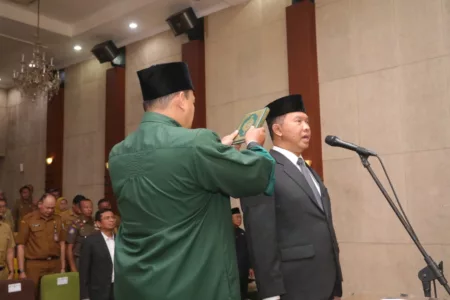 Resmi Pj Wali Kota Bandung Tunjuk Dharmawan Jadi Penjabat Sekda Kota Bandung
