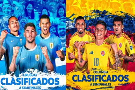 Hasil Pertandingan Copa America 2024, Kolombia dan Uruguay Lolos ke Babak Semifinal