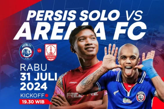 Prediksi Skor Semifinal Persis Solo vs Arema FC Piala Presiden 2024 Live di Indosiar