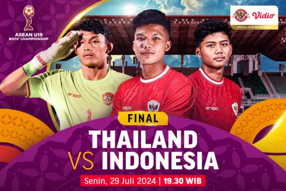 SEDANG BERLANGSUNG! Live Streaming Indonesia vs Thailand di FINAL Piala AFF U19