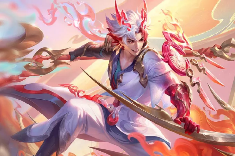 Arcana dan Build Item Sun Ce Honor of Kings (HoK) Terbaik 2024