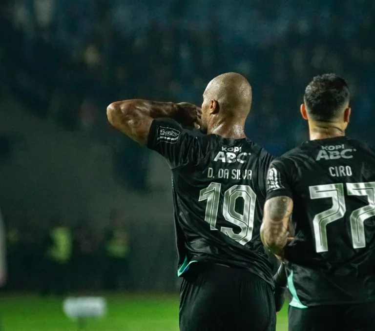 Pemain Persib Bandung Ciro Alves dan David da Silva