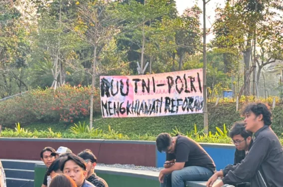 Diskusi Publik BEM Kema Unpad tentang RUU Polri