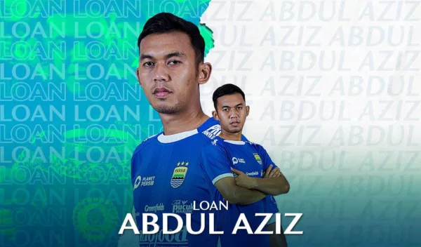 Pemain Persib Bandung Abdul Aziz