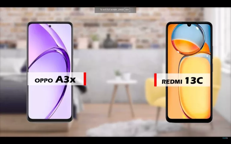 Perbandingan Oppo A3x 4G vs Xiaomi Redmi 13C 4G (Youtube/reviewFira)