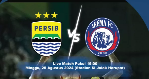 Skor akhir Persib Bandung vs Arema FC BRI Liga 1 2024/2025