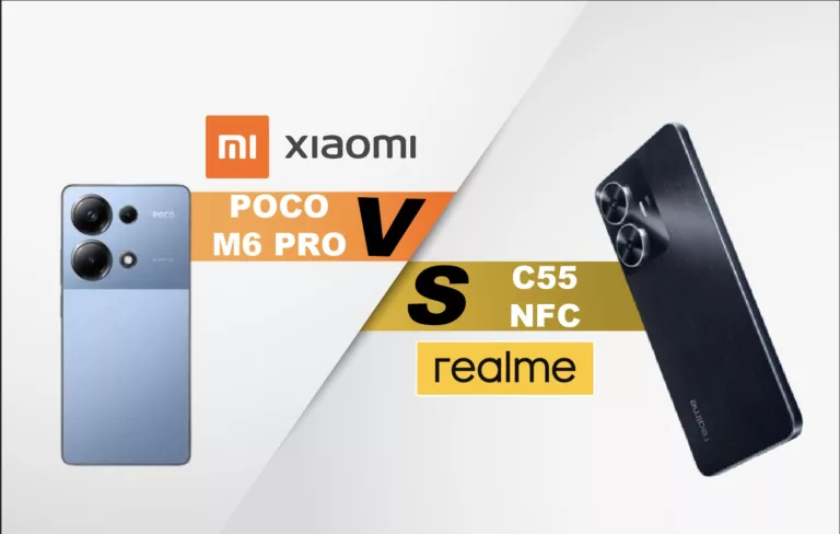 Perbandingan Smartphone: Poco M6 Pro vs Realme C55 NFC