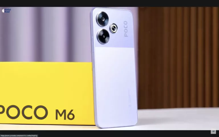 Smartphone entry-level terbaru, Poco M6 kelebihan dan kekurangan (Youtube/Kedai Kopi)