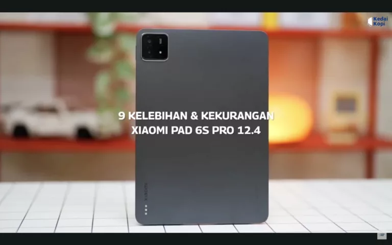 Review Kelebihan dan Kekurangan Tablet Xiaomi Pad 6S Pro 12.4 (Youtube/Kedai Kopi)