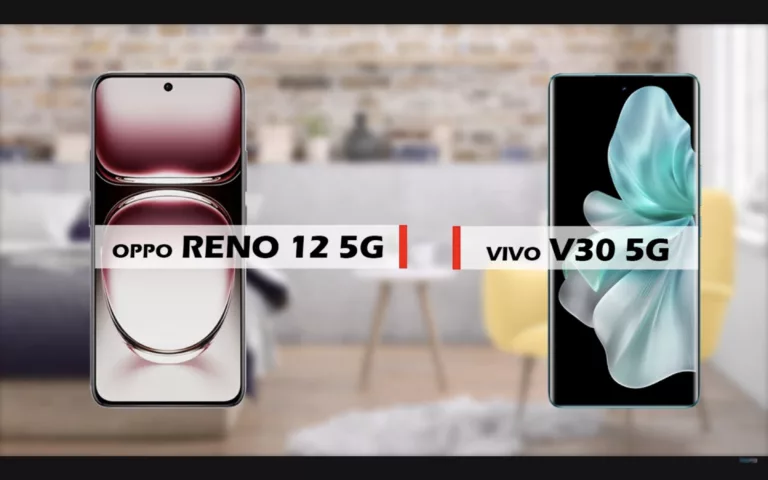 Perbandingan smartphone Oppo Reno 12 5G dan Vivo V30 5G (Youtube/reviewFira)