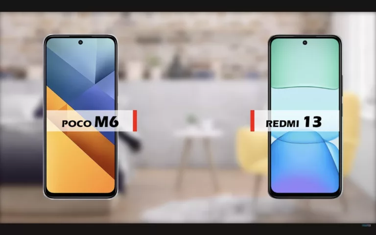 Perbandingan Smartphone Poco M6 4G dan Xiaomi Redmi 13 4G (Youtube/reviewFira)