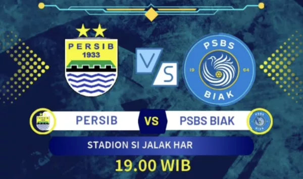 Skor Akhir Persib Bandung 4 vs 1 PSBS Biak di BRI Liga 1 (Youtube/HESA Sport ID)