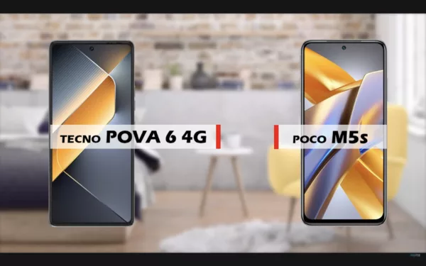 Perbandingan TECNO POVA 6 4G vs Xiaomi POCO M5s 4G (Youtube/reviewFira)