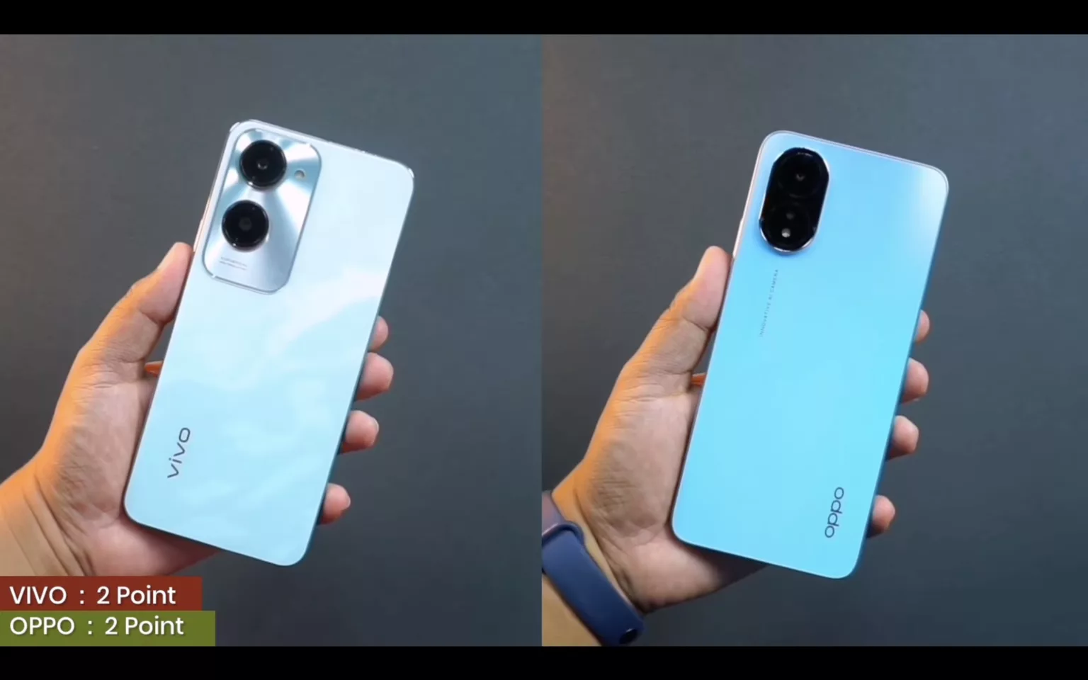 Perbandingan smartphone Vivo Y18 vs Oppo A18 (Youtube/sesuai harga)