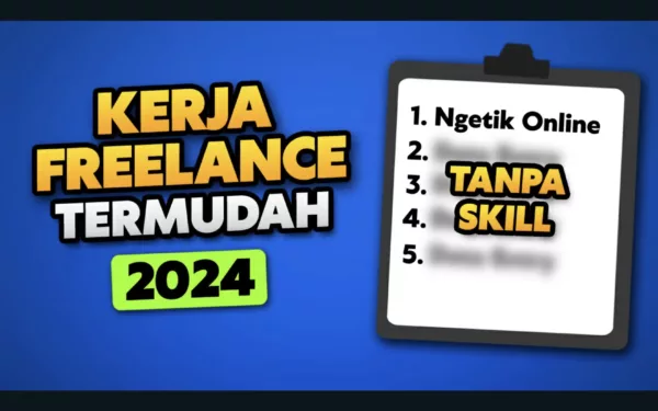 Cocok untuk pemula 5 pekerjaan Freelance termudah 2024 (Youtube/Ternak Dana)