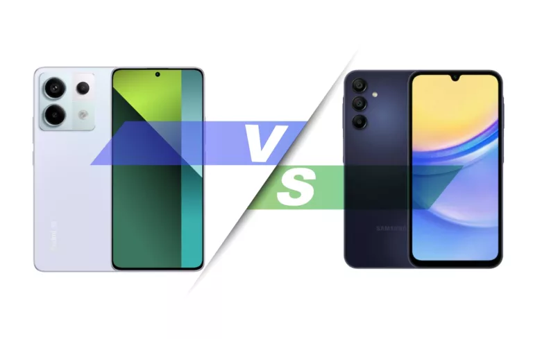 Perbandingan lengkap Samsung Galaxy A15 5G vs Xiaomi Redmi Note 13 Pro 5G 