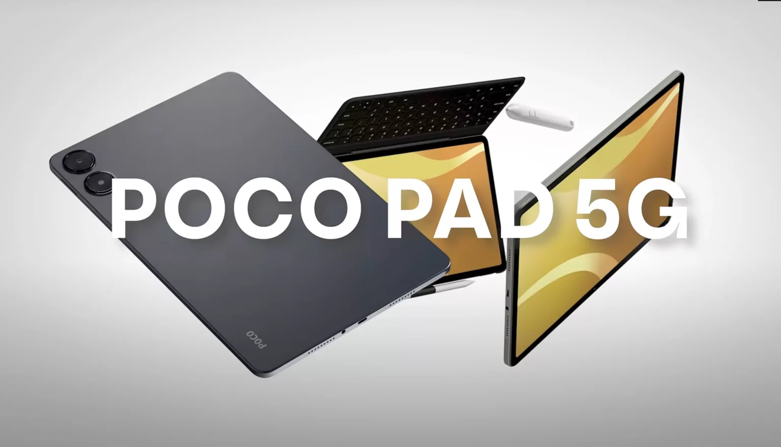 Review lengkap harga dan spesifikasi tablet terbaru Poco Pad 5G (Youtube/POCO India)