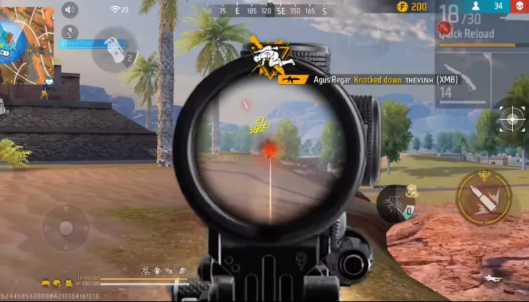 Tips dan Trik FF Cara AIM ON POINT Free Fire Nempel di Kepala (Youtube/Agus Siregar)