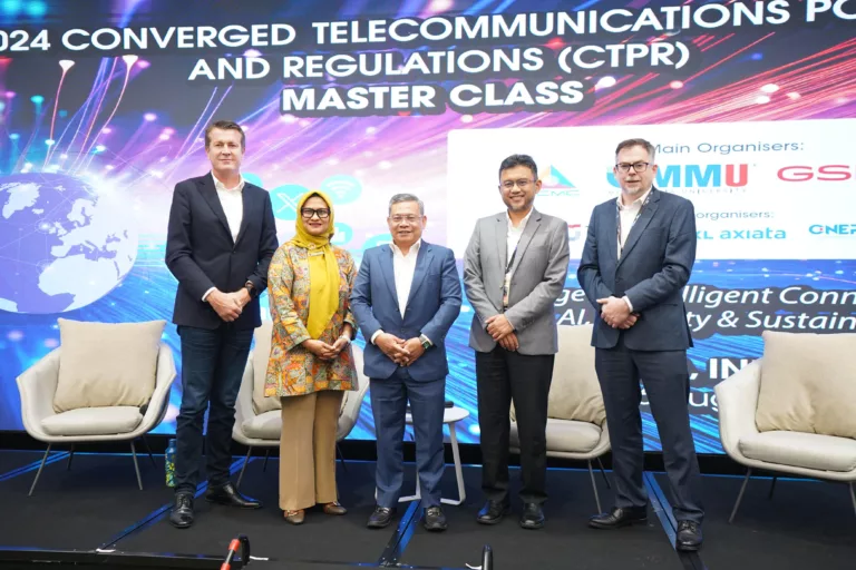 Rektor Telkom University saat Opening ceremony CTPR Master Class 2024