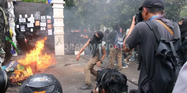 Demo Mahasiswa Depan Gdung Sate