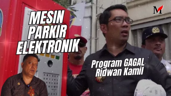 MESIN PARKIR ELEKTRONIK PROGRAM GAGAL ERA WALIKOTA BANDUNG RIDWAN KAMIL