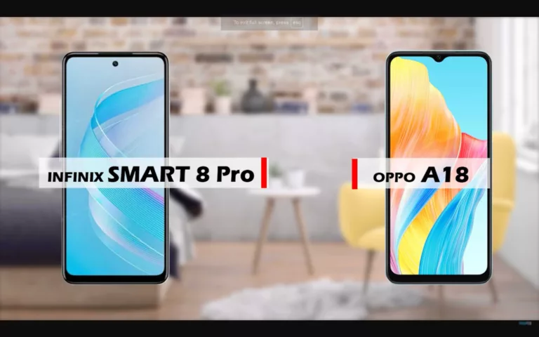 Perbandingan smartphone Infinix Smart 8 Pro vs Oppo A18 (Youtube/reviewFira)