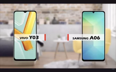 Perbandingan Vivo Y03 4G vs Samsung A06 4G (Youtube/reviewFira)